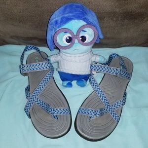 Blue Airwalk Sandals